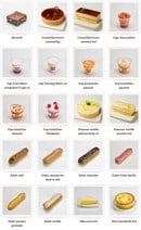 Menu La mie câline - Les pâtisseries