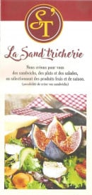 Menu La Sand'tricherie - Carte et menu La Sand'tricherie Perigueux