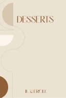 Menu Le Cercle - Carte des desserts