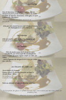 Carte et menu de L'Auberge du Trèfle à Quatre Feuilles à Siorac en Perigord — Les plats à la carte
