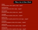 Menu Le Bouchon - Les pizzas à base de crème fraîche