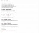 Menu Les Prés Gaillardou - Vins suite 