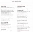 Menu Les Prés Gaillardou - Vins