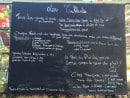 Carte et menu de Auberge Des Tilleuls Françoise à Badefols d'Ans — Exemple de menu
