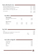 Carte et menu de La Petite Auberge à Villefranche du Perigord — Les bières, softs, ...