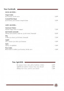 Carte et menu de La Petite Auberge à Villefranche du Perigord — Les cocktails, apéritifs