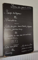 Menu Aux piles - L'ardoise
