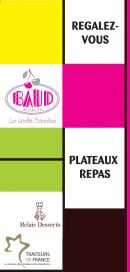 Menu Baud - plateaux repas