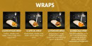 Menu Chamas Tacos - Les wraps