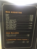 Menu Apameia 99 - Les assiettes et salades