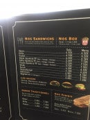 Menu Apameia 99 - Les sandwiches et paninis