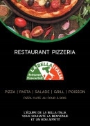 Menu La bella italia - Carte et menu La bella italia Thise