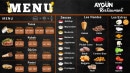 Menu Aygun - Le menu