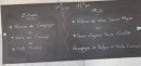 Menu La Sarriette - Exemple de menu