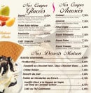 Menu Les Balcons De La Perche - Les coupes glacés, les coupes arrosées et desserts maison