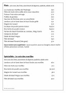 Carte et menu de L'auberge du château de joux à La Cluse et Mijoux — Les plats et spécialités