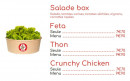 Menu Mexi Kebab - Salade box