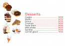 Menu Mexi Kebab - Desserts