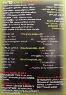 Menu Le Carré Pizza - Pâtes, formules et informations