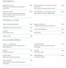 Menu Le P'tit Lieslois - Les menus  et glaces,...