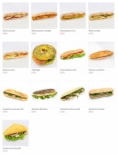 Menu Poulaillon - Les sandwichs suite