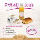 Menu Poulaillon - Petit déjeuner Jules