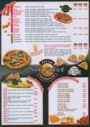 Menu Le so fast - Les pizzas, les sandwiches et les accompagnements