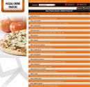 Menu Royal pizza - les pizzas à base crème fraîche