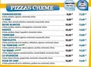 Menu Spidzza - Pizzas Crèmes