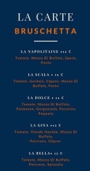 Menu Il Divino - Bruschette