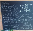 Menu Cubana Bar - Exemple de menu du jour