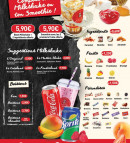 Menu Master Crep' & Burger - Les boissons et milkshakes