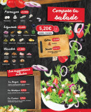 Menu Master Crep' & Burger - Les salades
