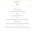 Menu La Cuisine de Sev - Le menu saveur