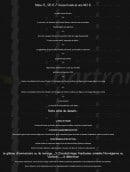 Menu Chartron - Menu groupes 5, desserts