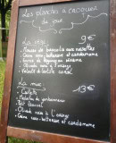 Menu La guinguette de Aouste - La carte (suite)