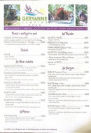 Menu Gervanne Camping - Les viandes, burgers, ...