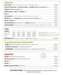 Carte et menu de Auberge-Refuge de Roybon à Saint Martin en Vercors — Les apéritifs et vins,...