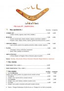 Menu Au Va Et Vient - Les sandwiches, viandes et salades