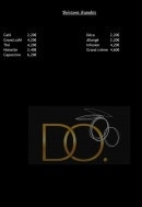 Menu Le Domaine des Oliviers - les boissons chaudes