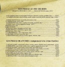 Carte et menu de Au Chausson Gourmand à Roche-Saint-Secret-Béconne — Les pizzas au feu de bois
