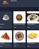 Menu Abi Kebab Naan Tacos - Les desserts