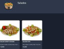 Menu Abi Kebab Naan Tacos - Les salades