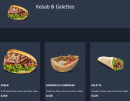Menu Abi Kebab Naan Tacos - Les  kebabs et galettes