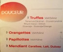 Carte et menu de Honorin boulangerie à Portes les Valence — Les douceurs
