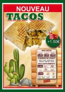 Menu Bon' App - tacos