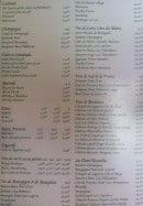 Menu La voie verte - Boissons