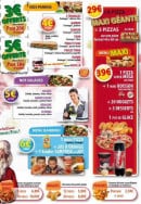 Menu Pizza Palace - Les panins, salades...