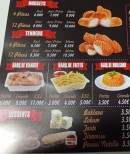 Menu Saint See - Les nuggets, tenders et desserts,...