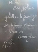 Menu L' Alouvi - Le menu à 15€